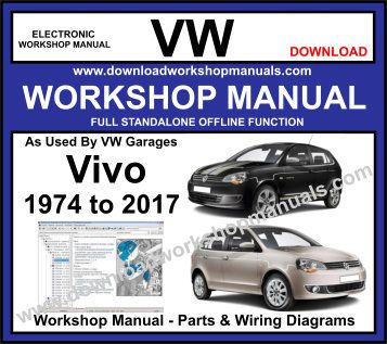 VW Vivo Workshop Repair Manual Download